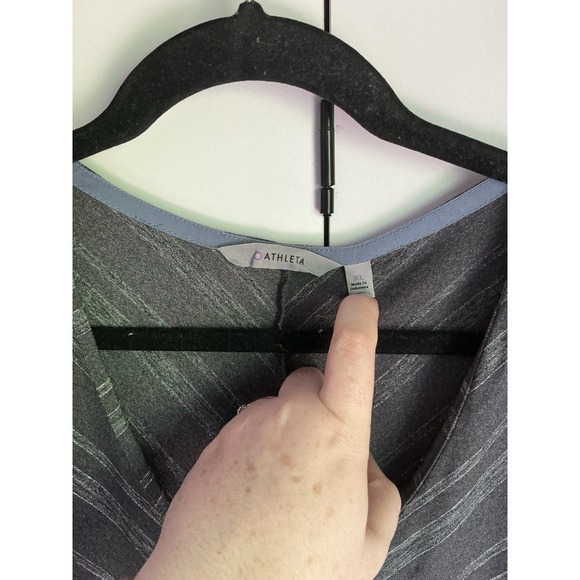 Athleta Women's Dress Size XL Gray long sleeves - Picture 5 of 6
